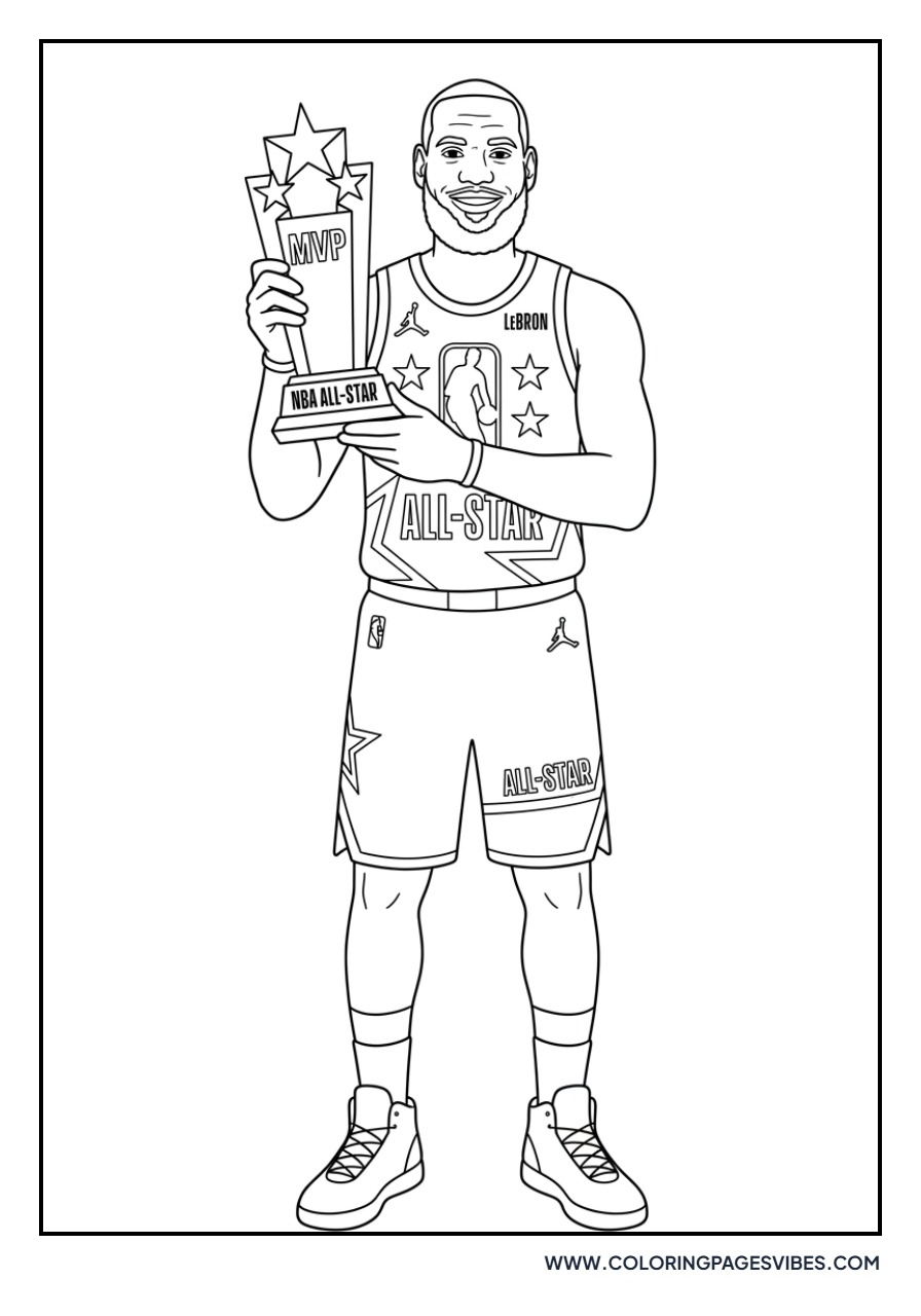 LeBron James All-Star Game Jersey