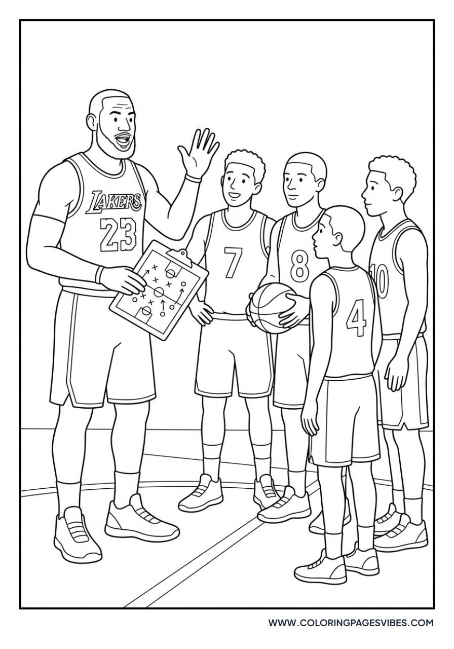 LeBron James and Basketball Strategy