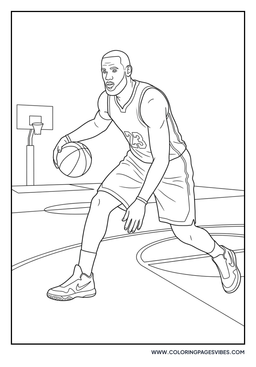 LeBron James Crossover Dribble