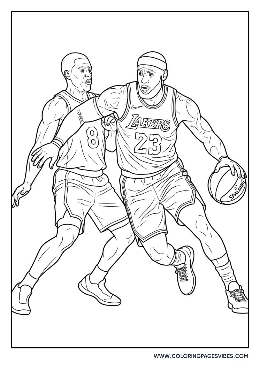 LeBron James Post-Up Move