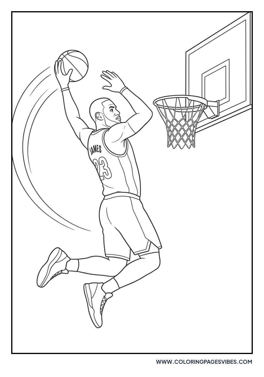 LeBron James Slam Dunk Contest
