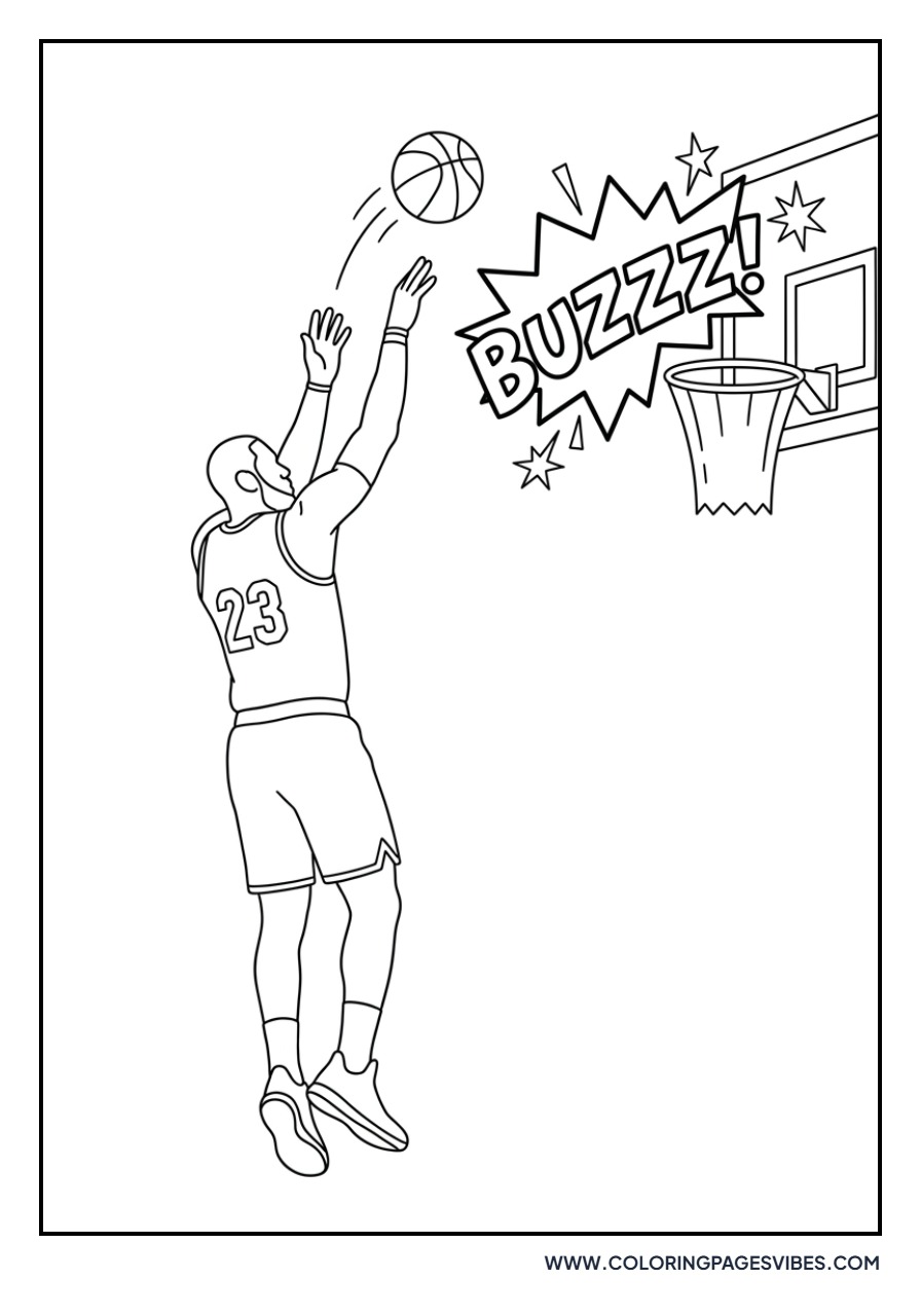 LeBron James Winning Shot
