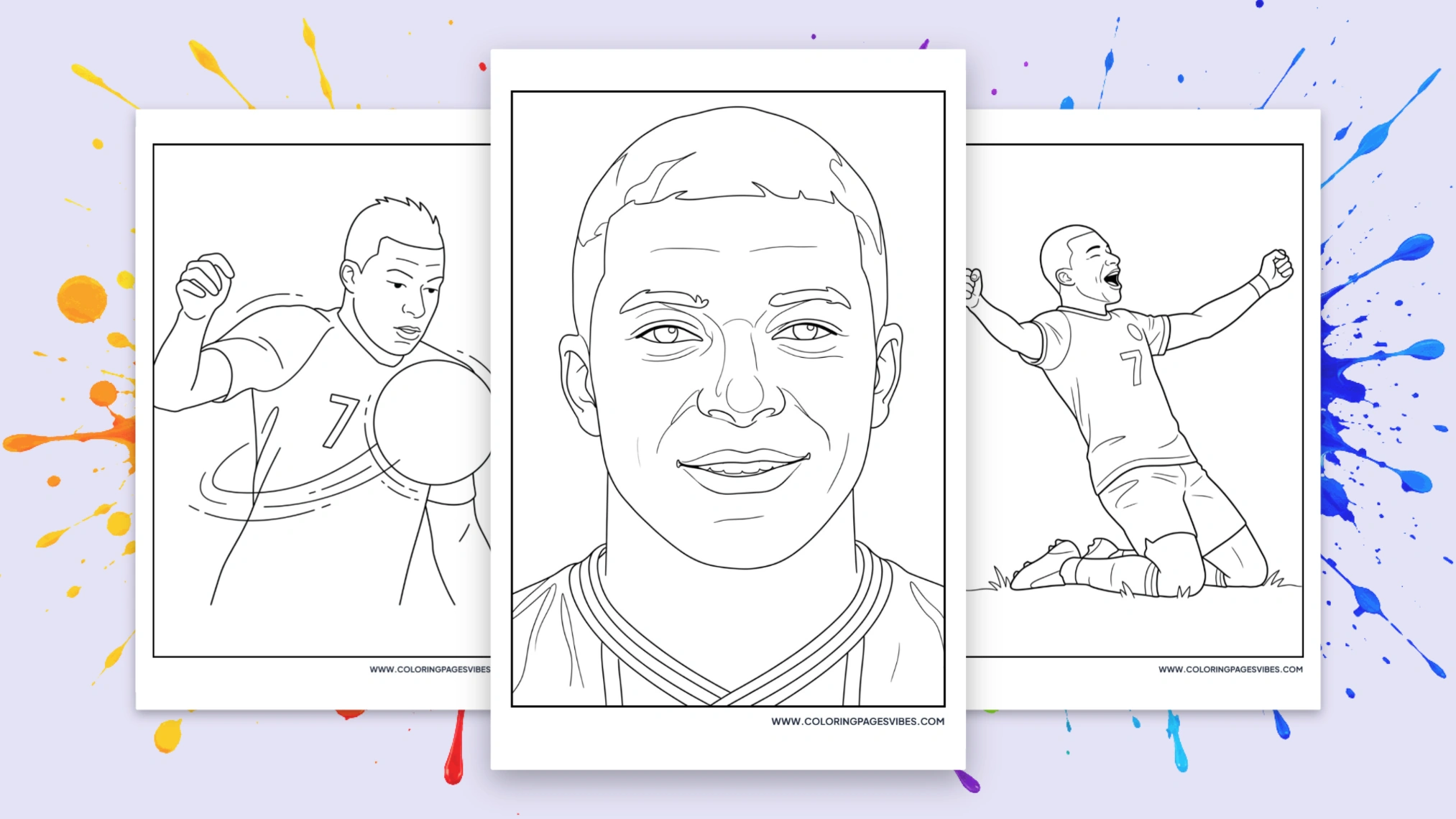63+ Free Mbappe Coloring Pages (Printable PDF)