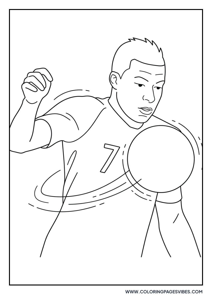Mbappe Chest Control Close-up