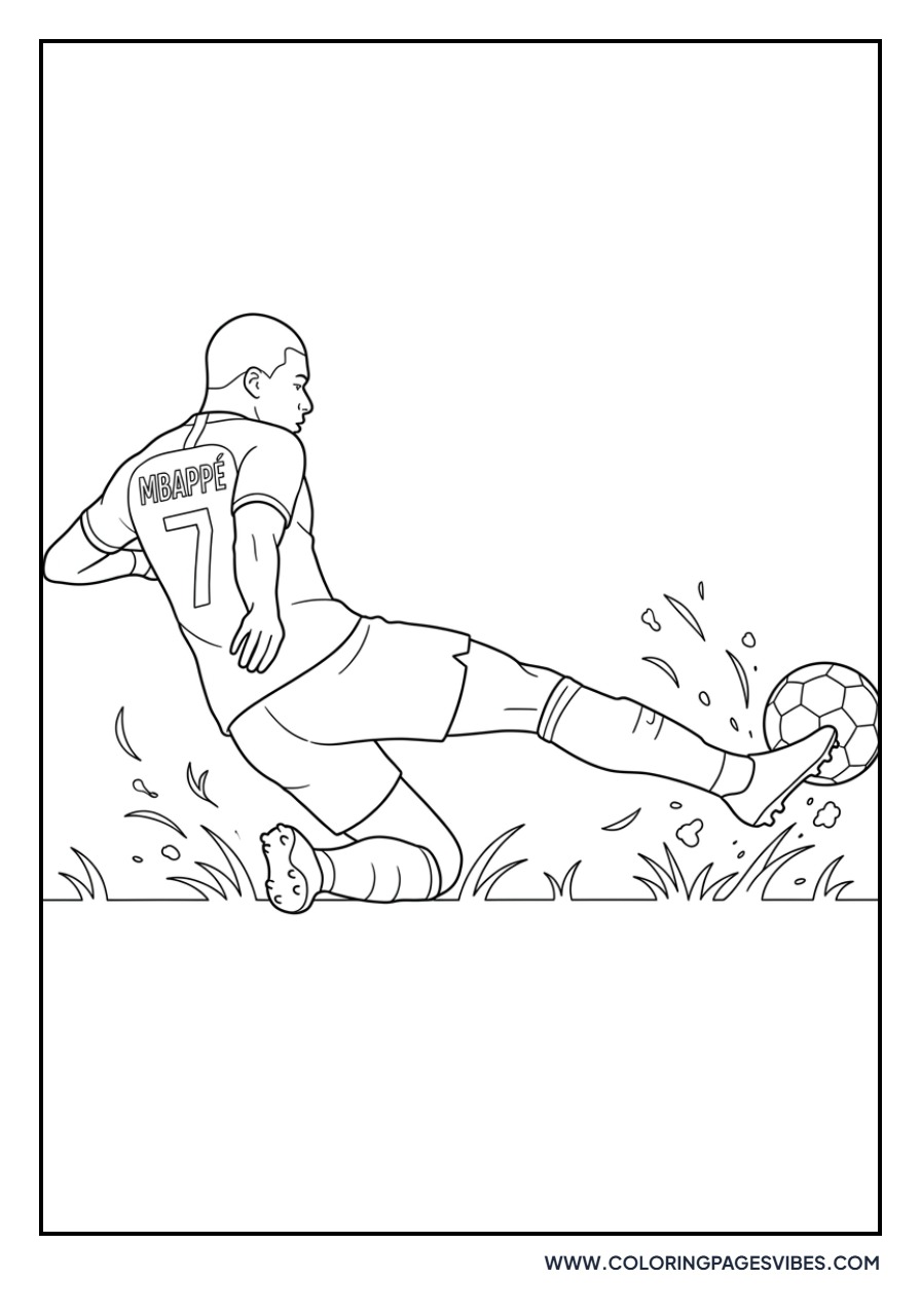 Mbappe Slide Tackle