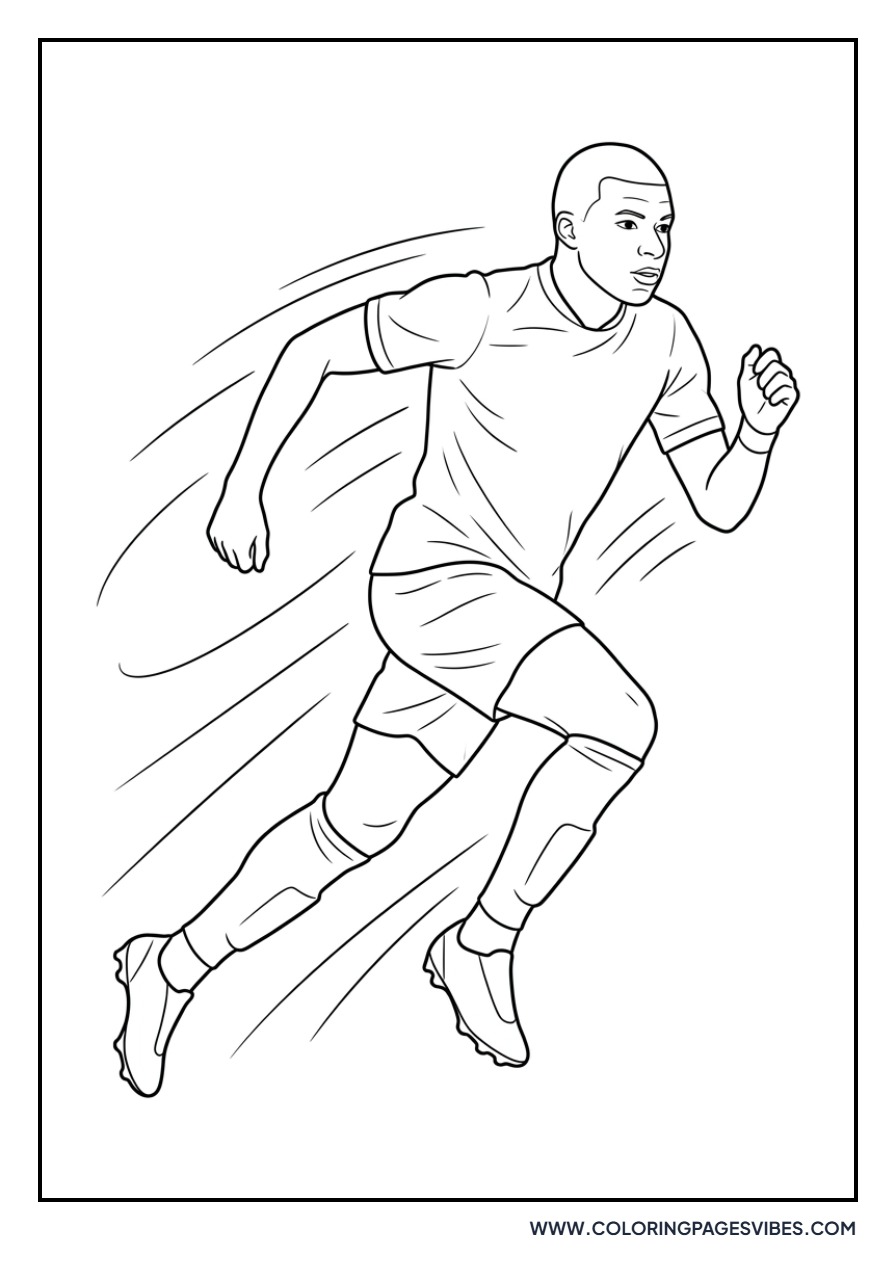 Mbappe Speed Blur