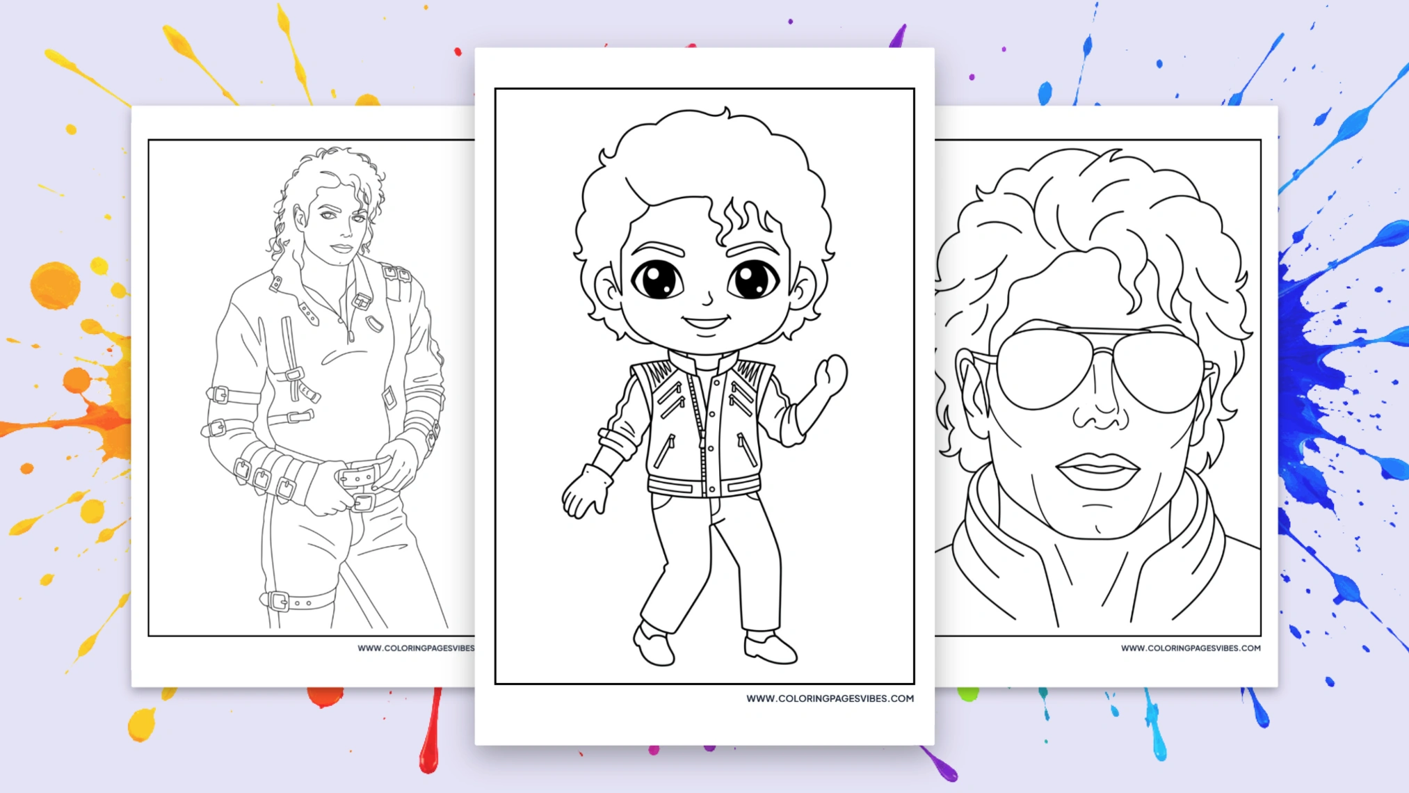 55 Free Michael Jackson Coloring Pages (Printable PDF)