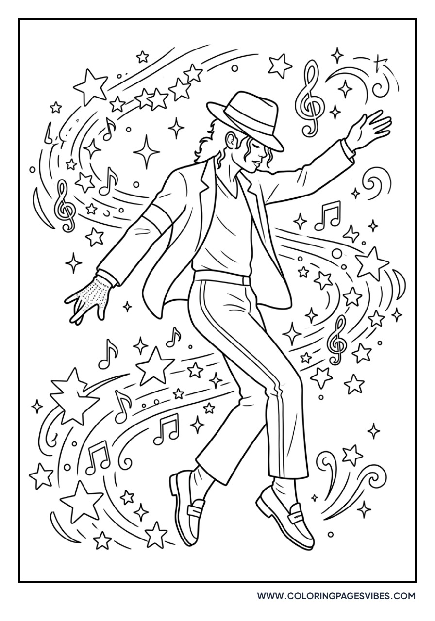 Michael Jackson and Stars