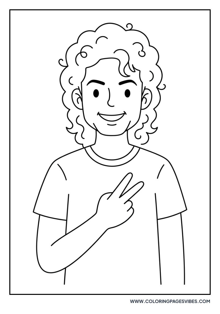 Michael Jackson Peace Sign