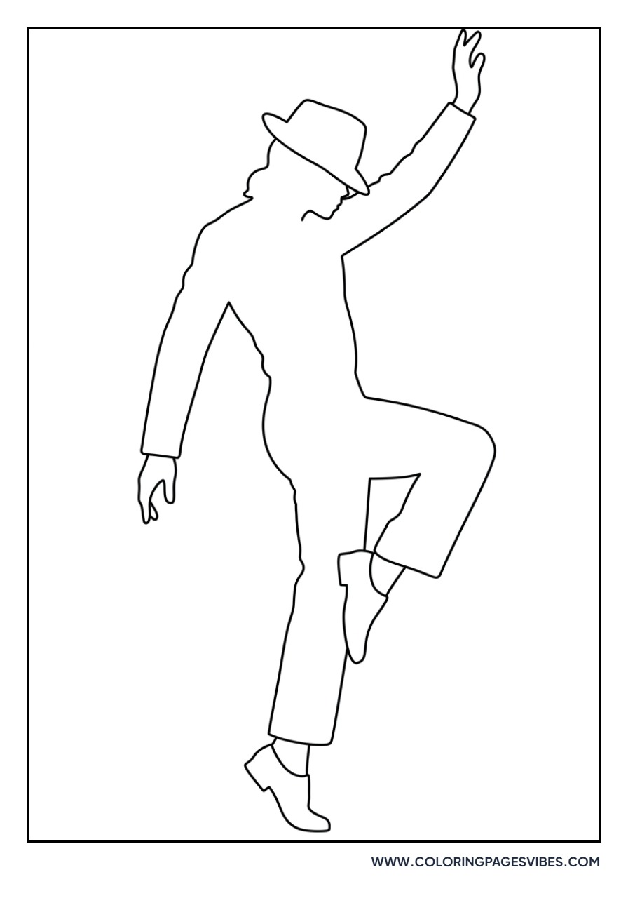 Michael Jackson Silhouette