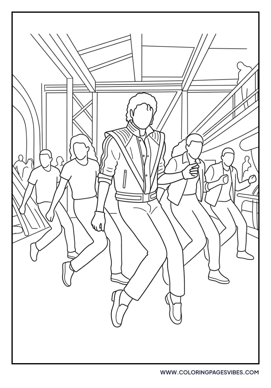 MJ Beat It Knife Fight