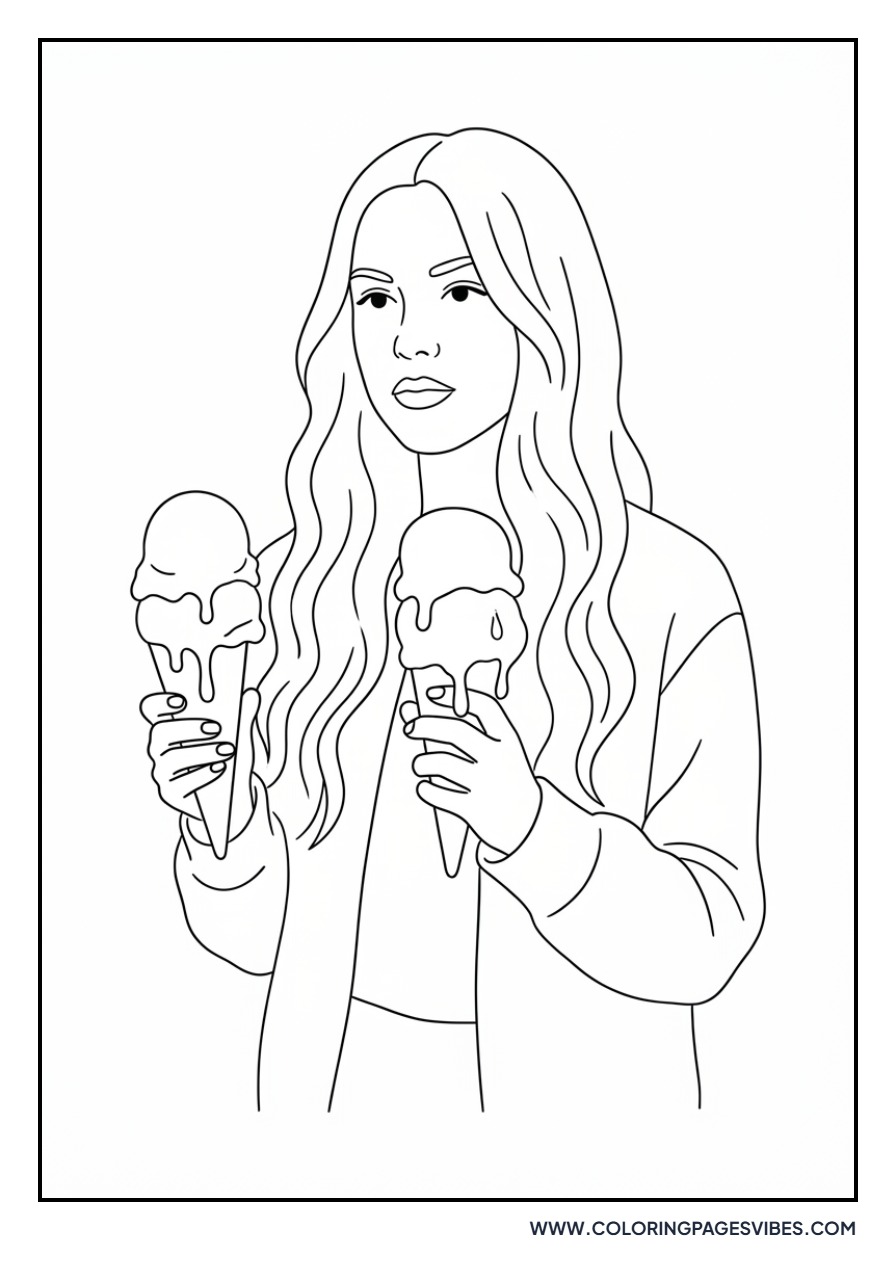 Olivia Rodrigo Deja Vu Ice Cream