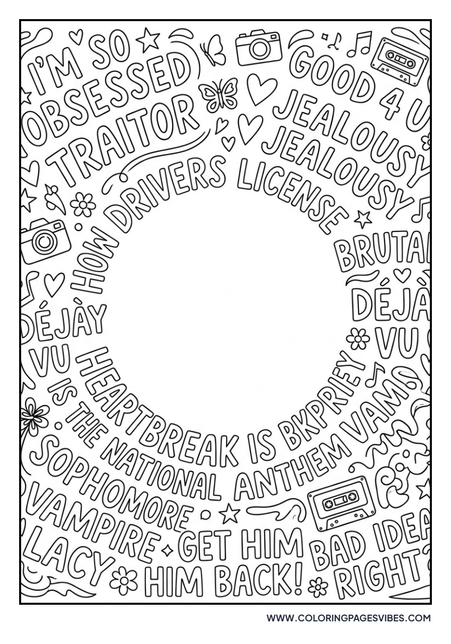Olivia Rodrigo Lyrics Border