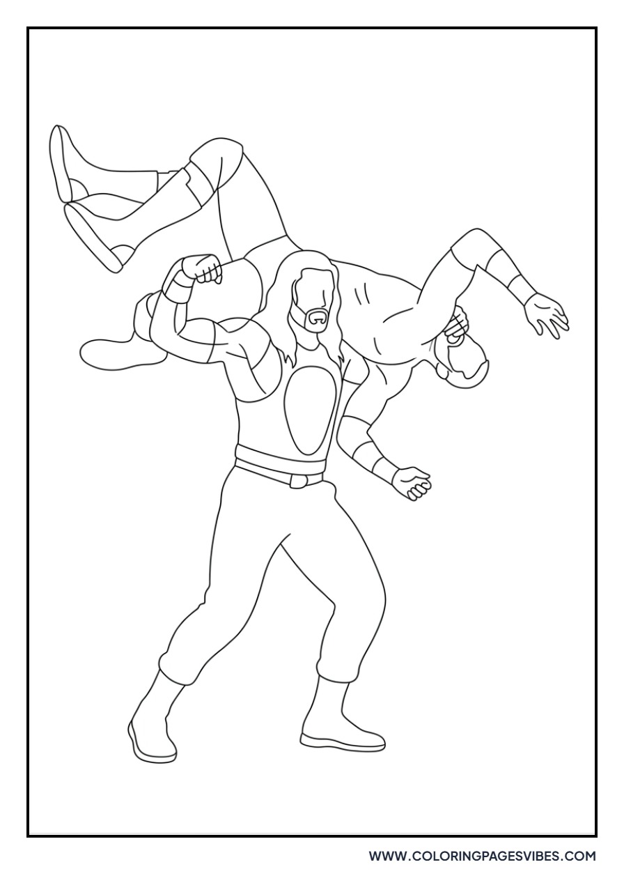 Roman Reigns Lifting Opponent