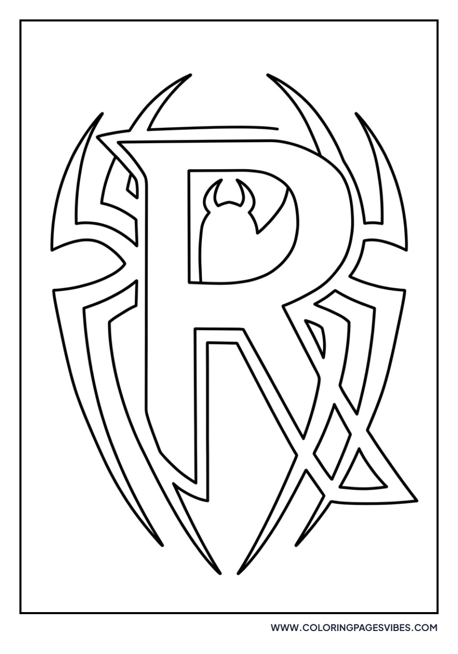 Roman Reigns Logo and Symbol