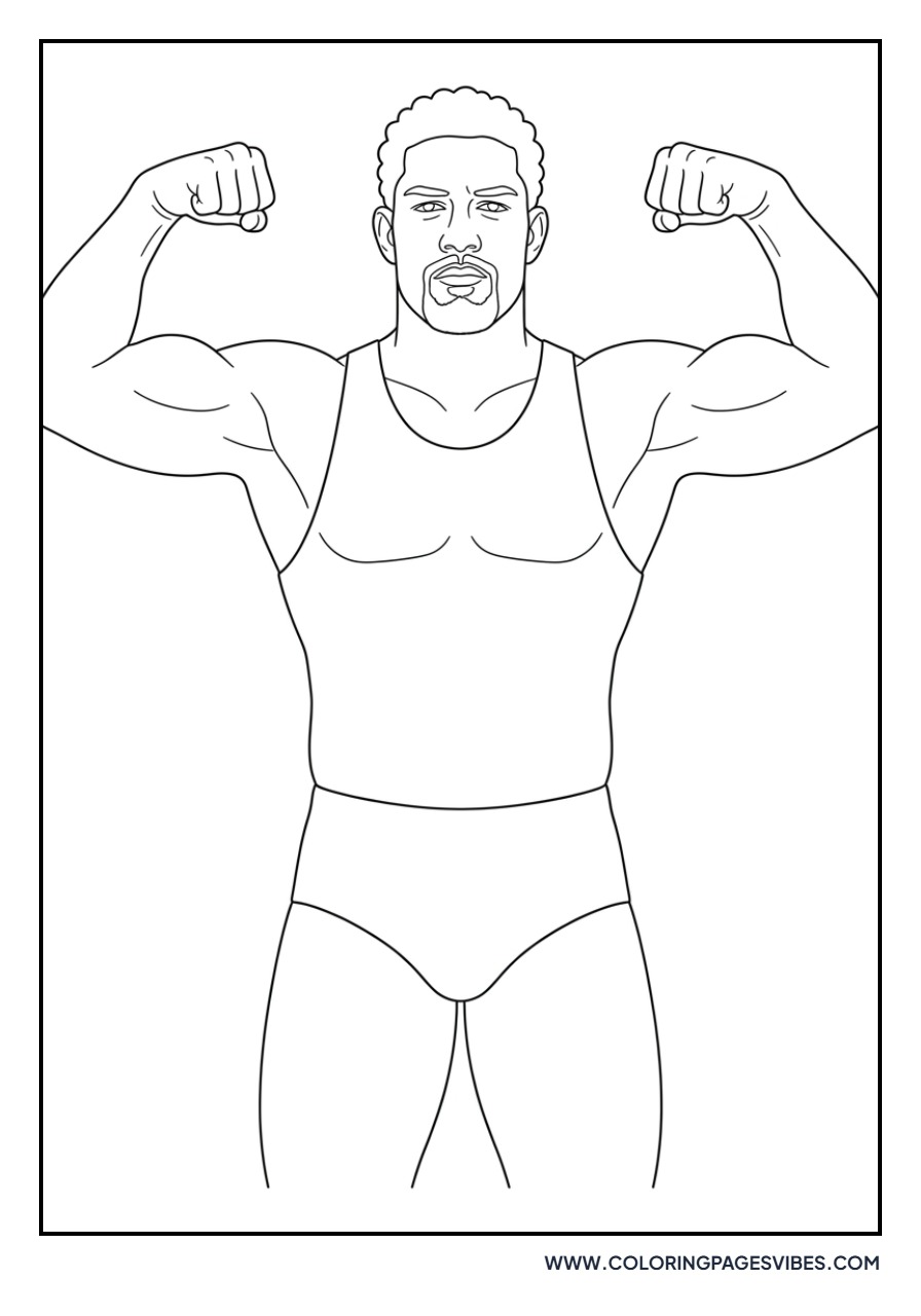 Roman Reigns Muscles Flexing