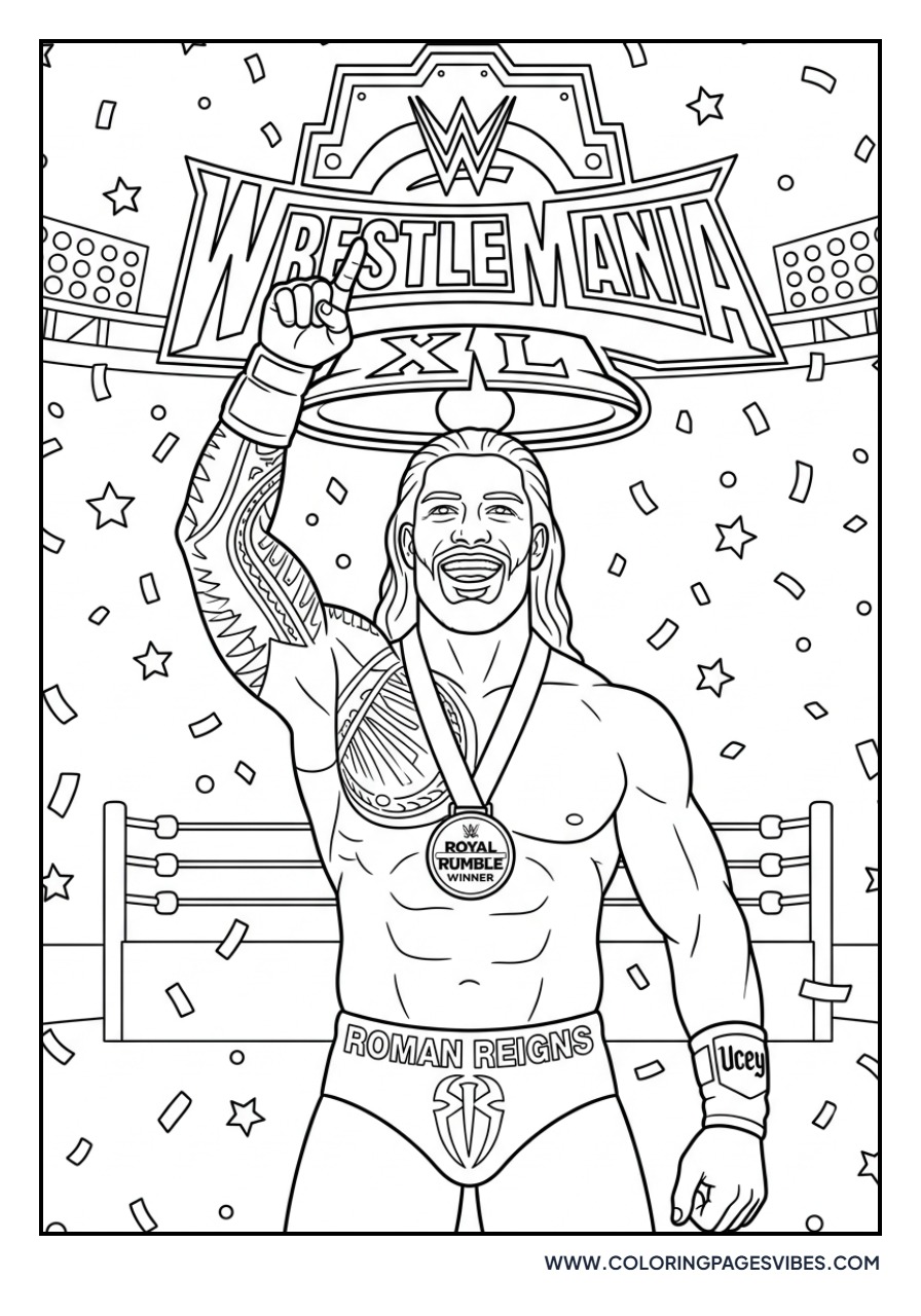 Roman Reigns Royal Rumble Winner