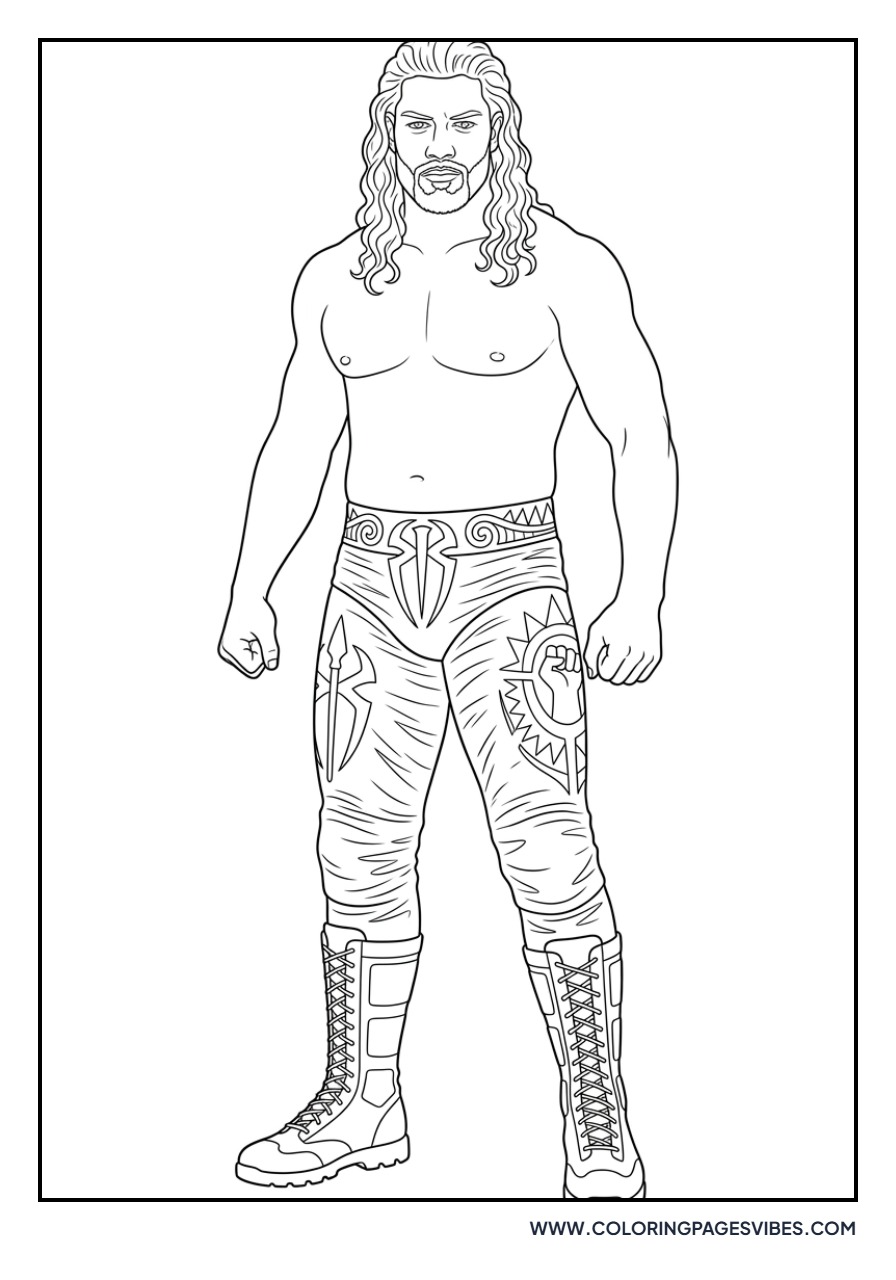 Roman Reigns Wrestling Gear