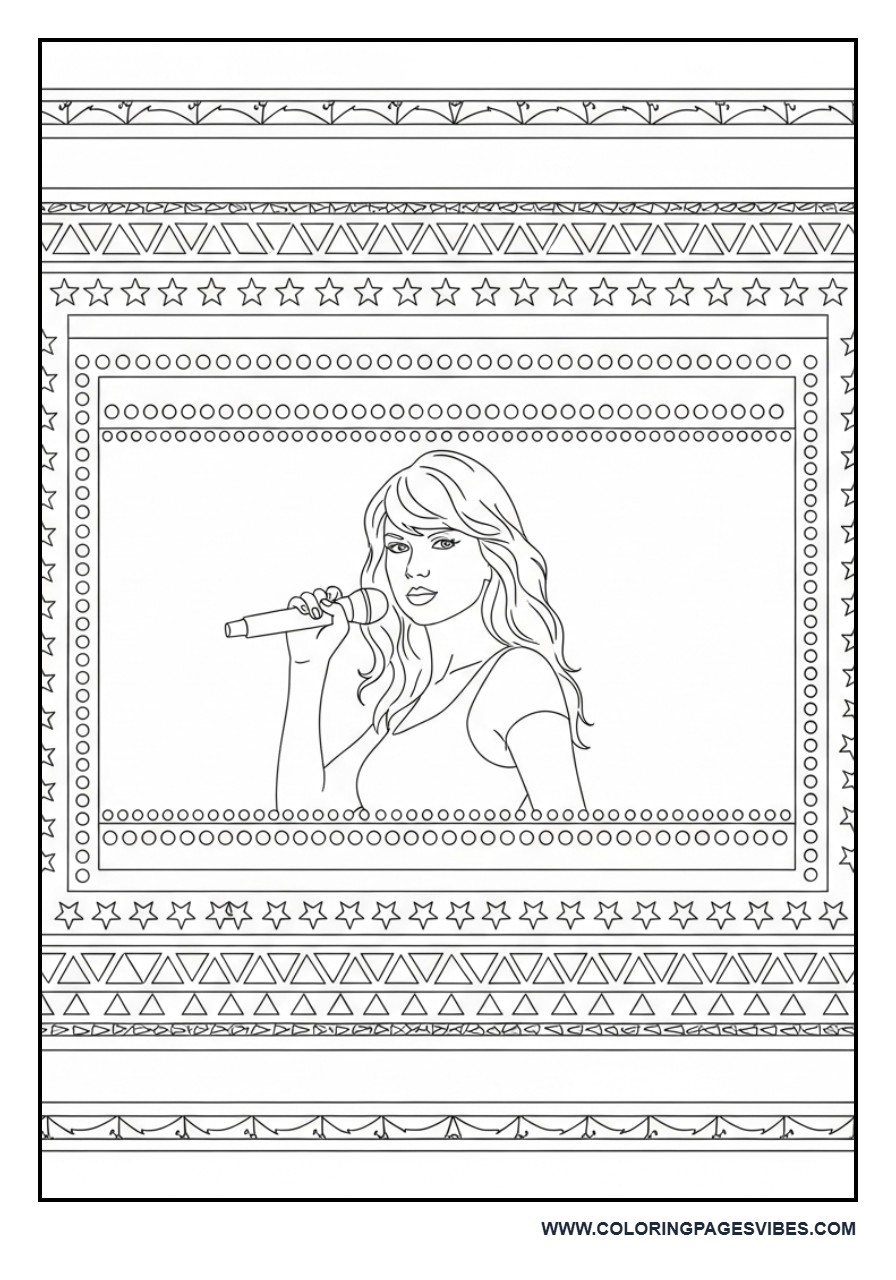 Aesthetic Frame with Layered Borders