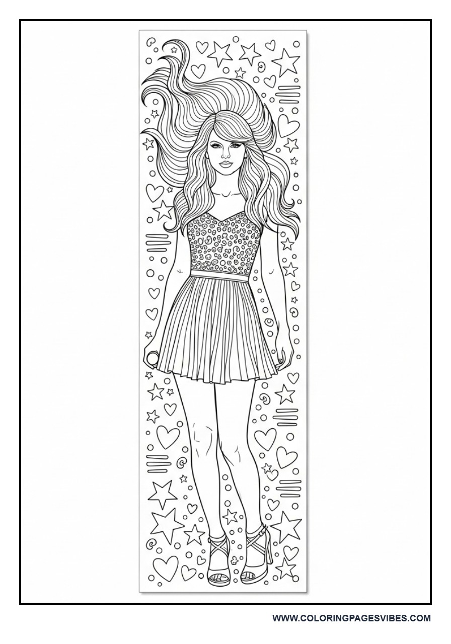 Bookmark Style Vertical Design