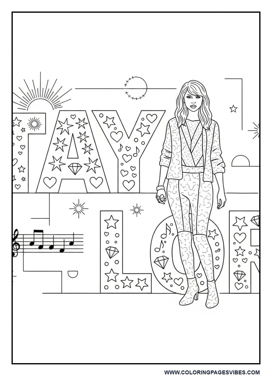 Decorative Alphabet Style Page