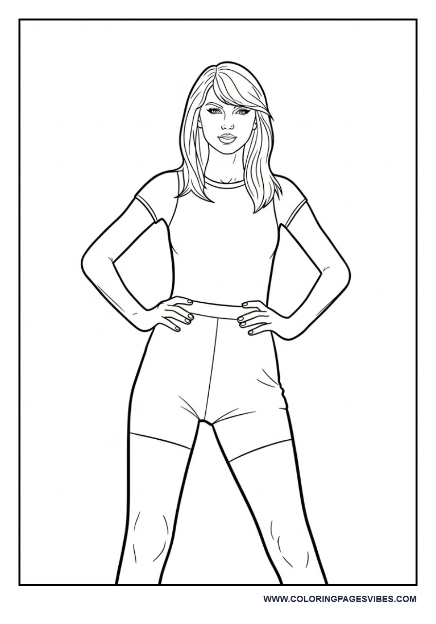 Easy Pop Star Standing Pose