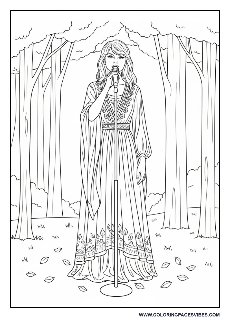 Folklore Forest Scene Aesthetic