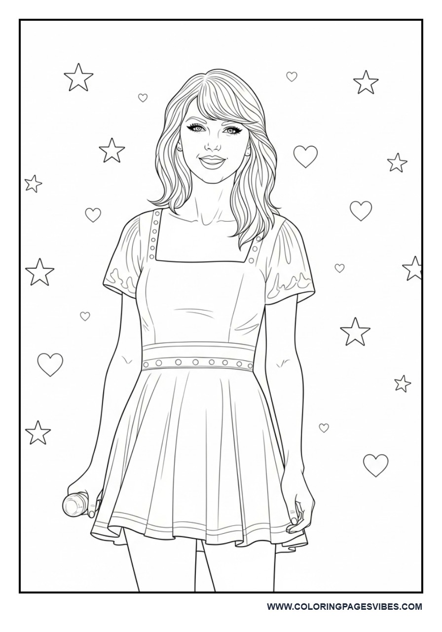 Lover Era Cute Star Pose