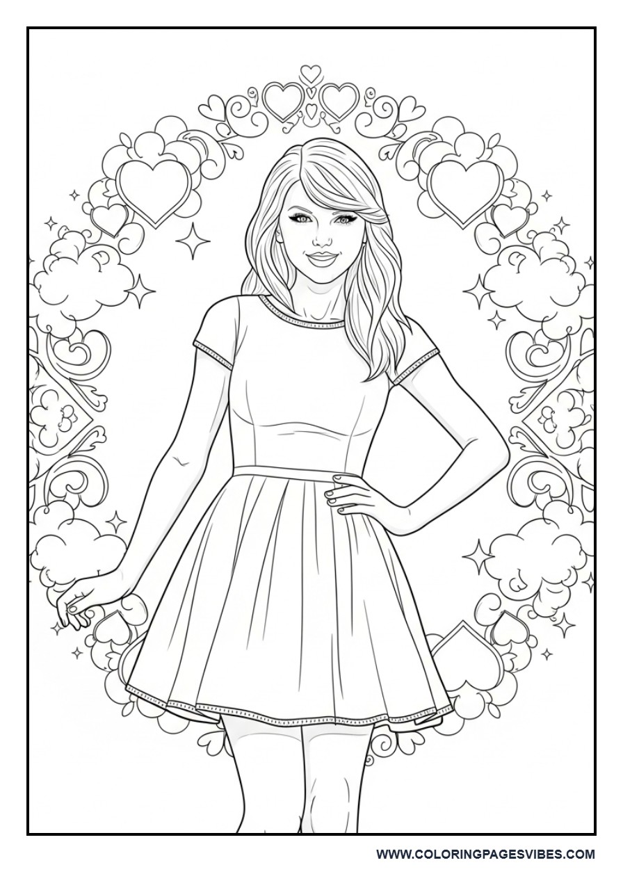 Lover Era Romantic Frame Design