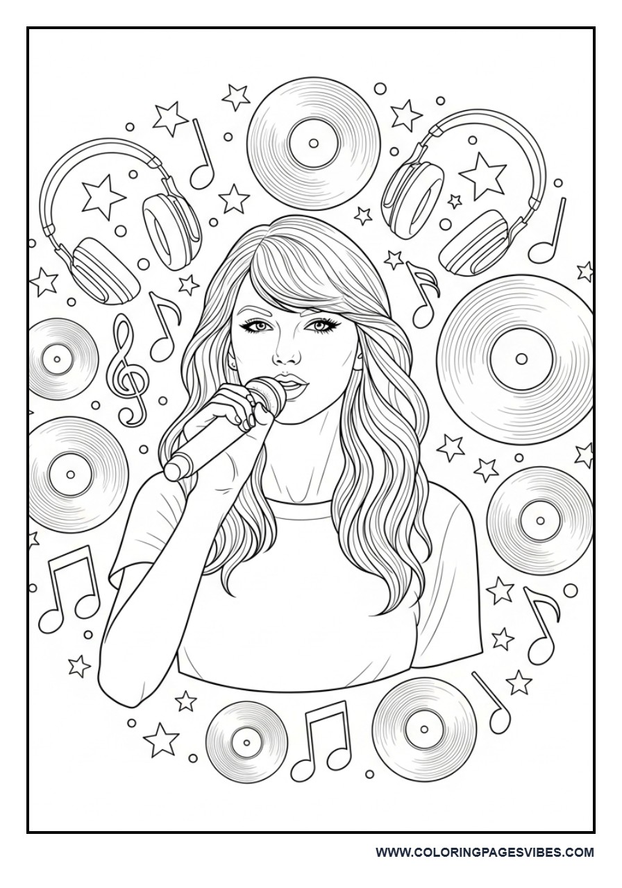 Music Lover Collage Scene