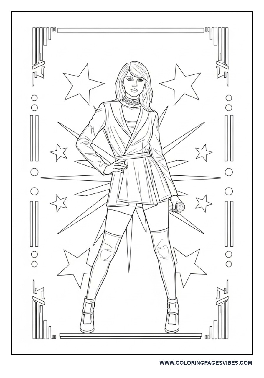 Poster Style Center Composition