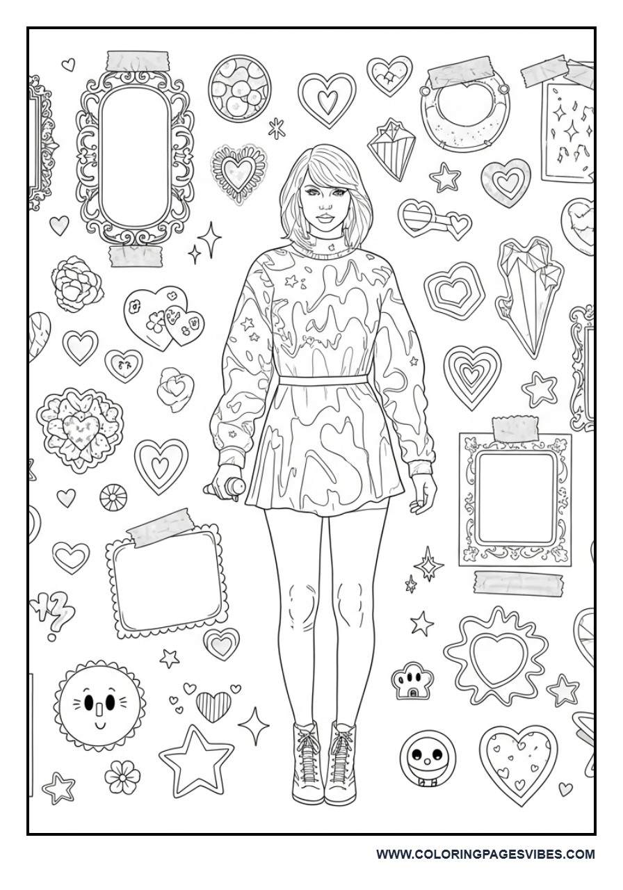 Scrapbook Journal Layout Design