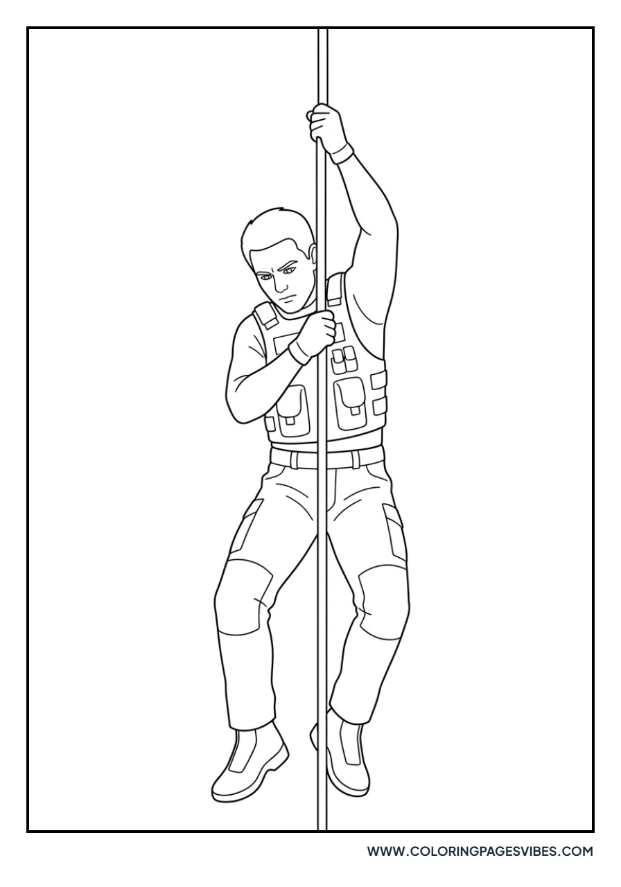 Ethan Hunt Rappelling