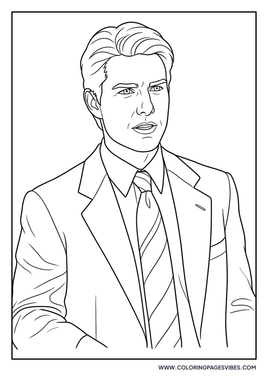 Jerry Maguire Suit Portrait