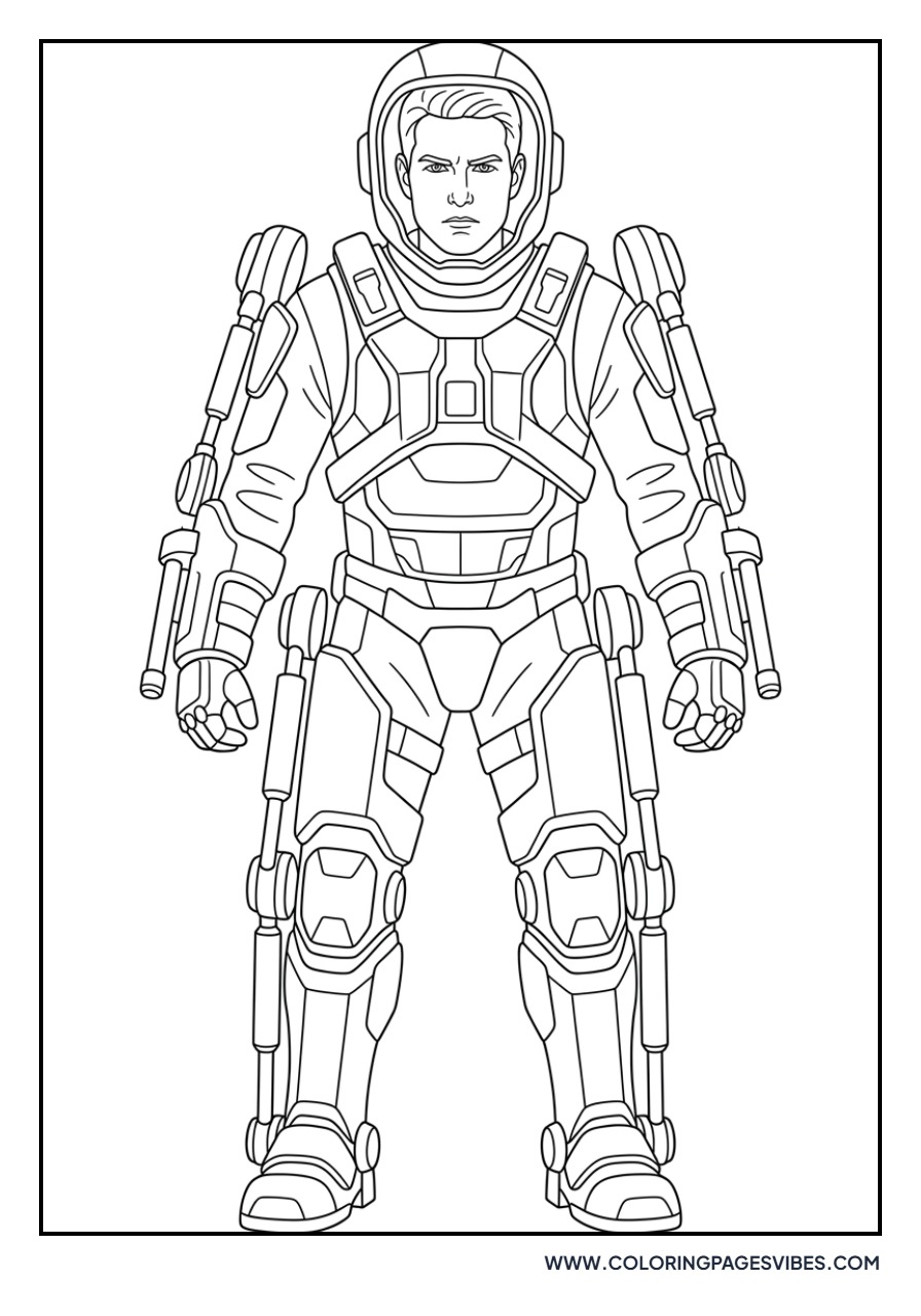 Major William Cage Edge of Tomorrow