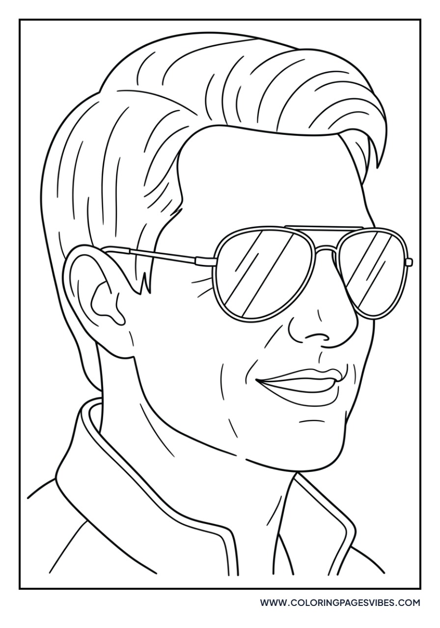 Tom Cruise Aviator Style