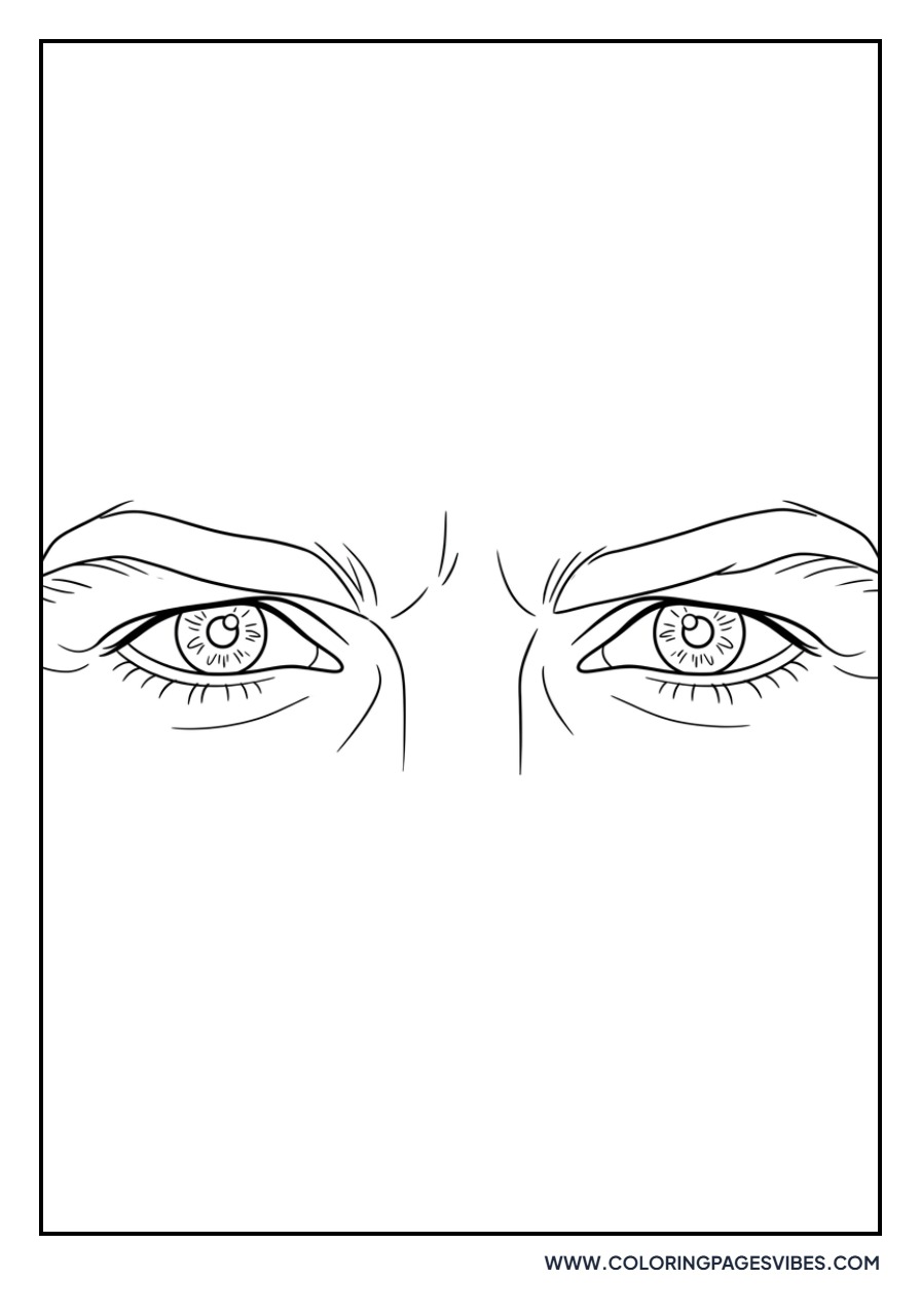Tom Cruise Intense Gaze