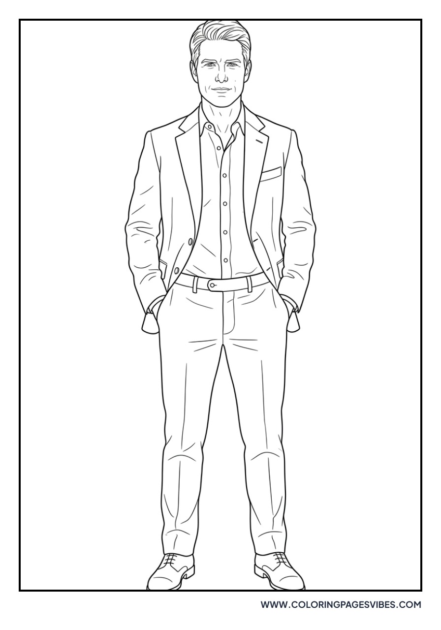 Tom Cruise Standing Tall