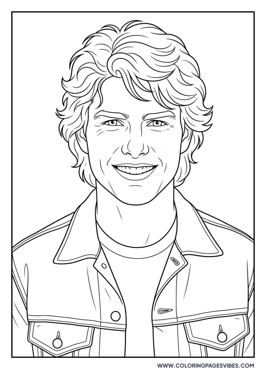 Young Tom Cruise 80s Style