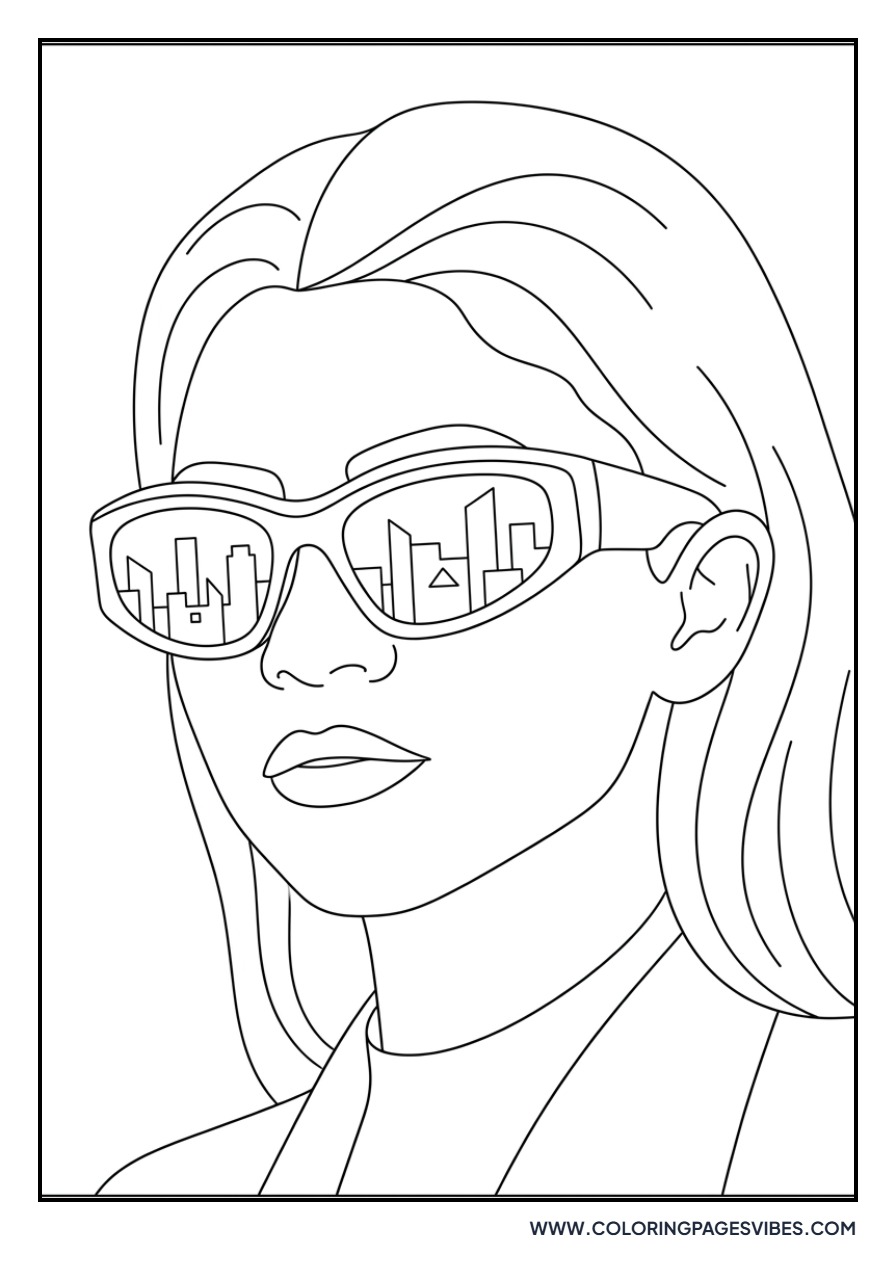 Zendaya Bold Sunglasses Look