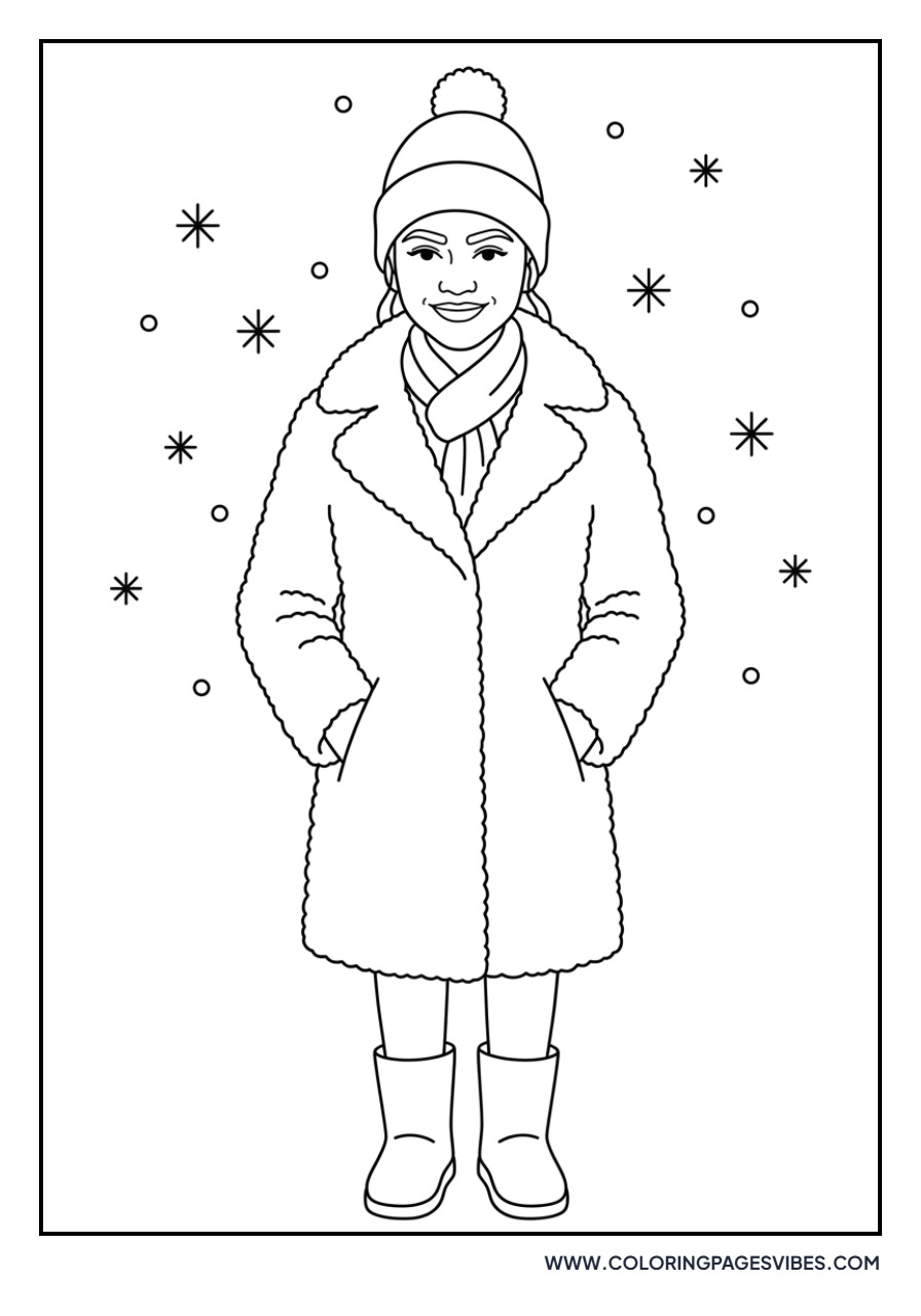 Zendaya in a Winter Coat