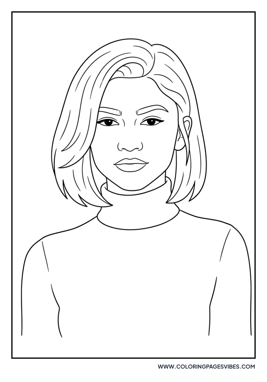 Zendaya's Iconic Bob Haircut