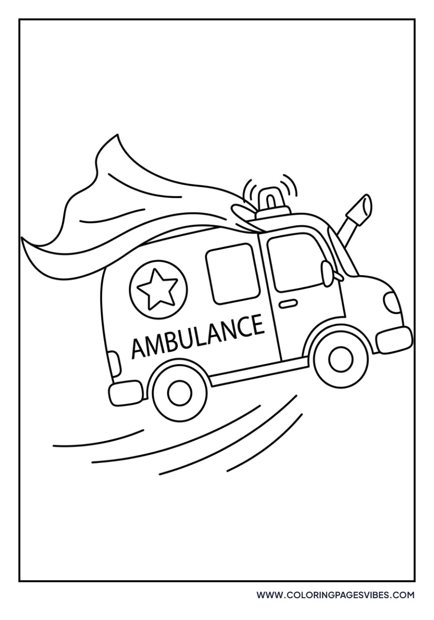Ambulance with a Cape