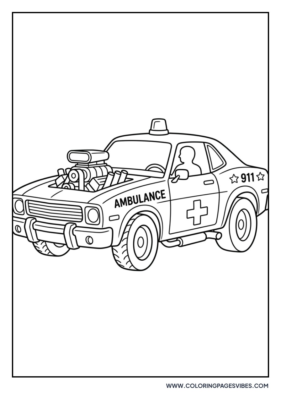 Muscle Car Ambulance