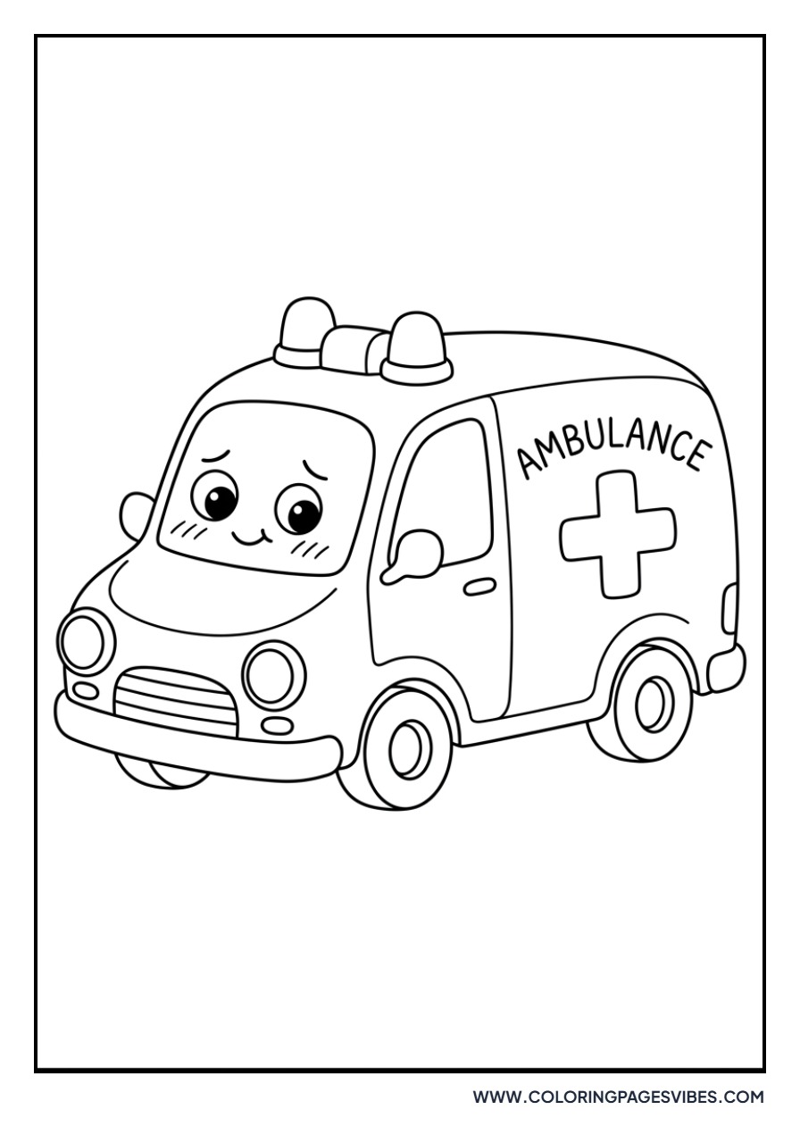 Shy Little Ambulance