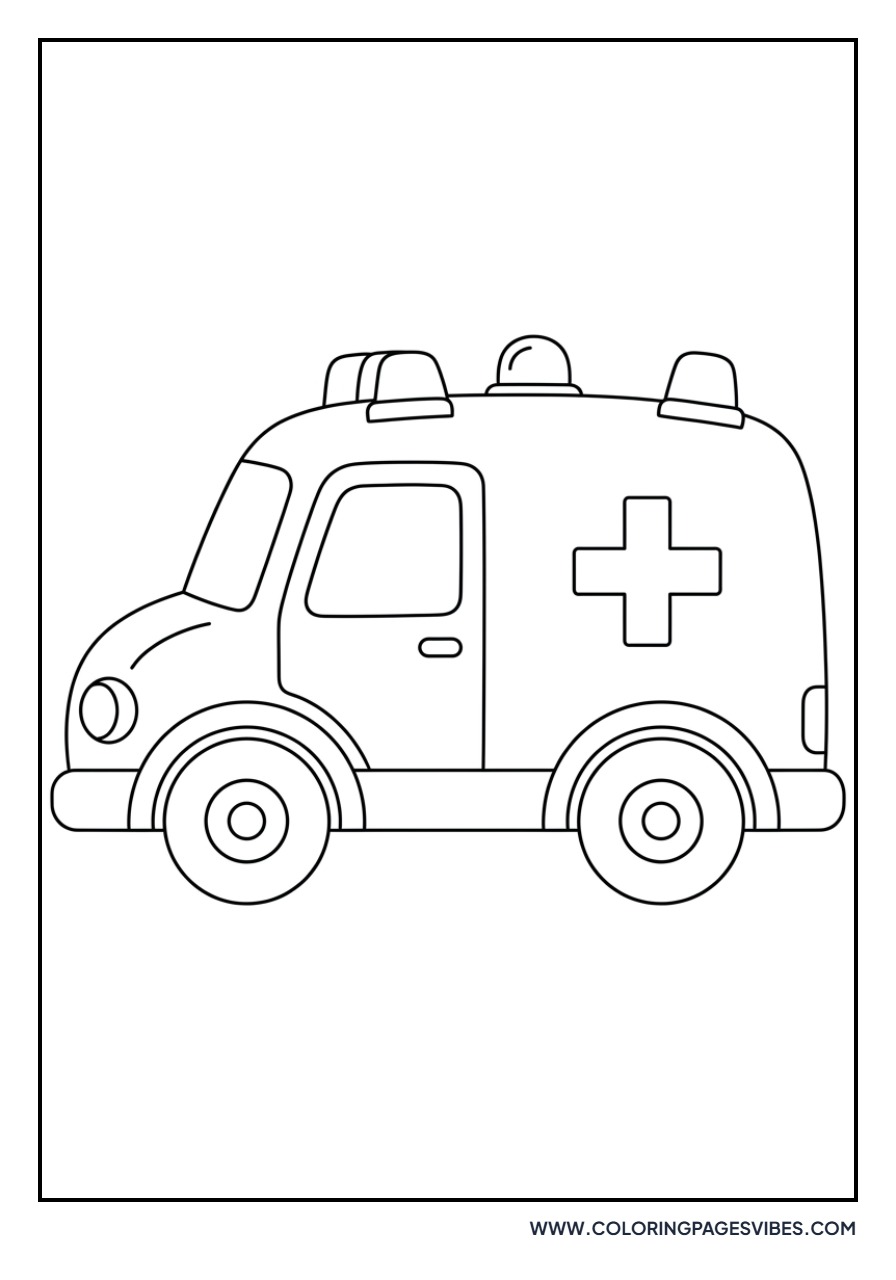Tiny Toy Ambulance