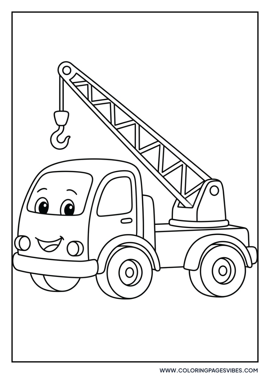 Cheerful Crane Truck