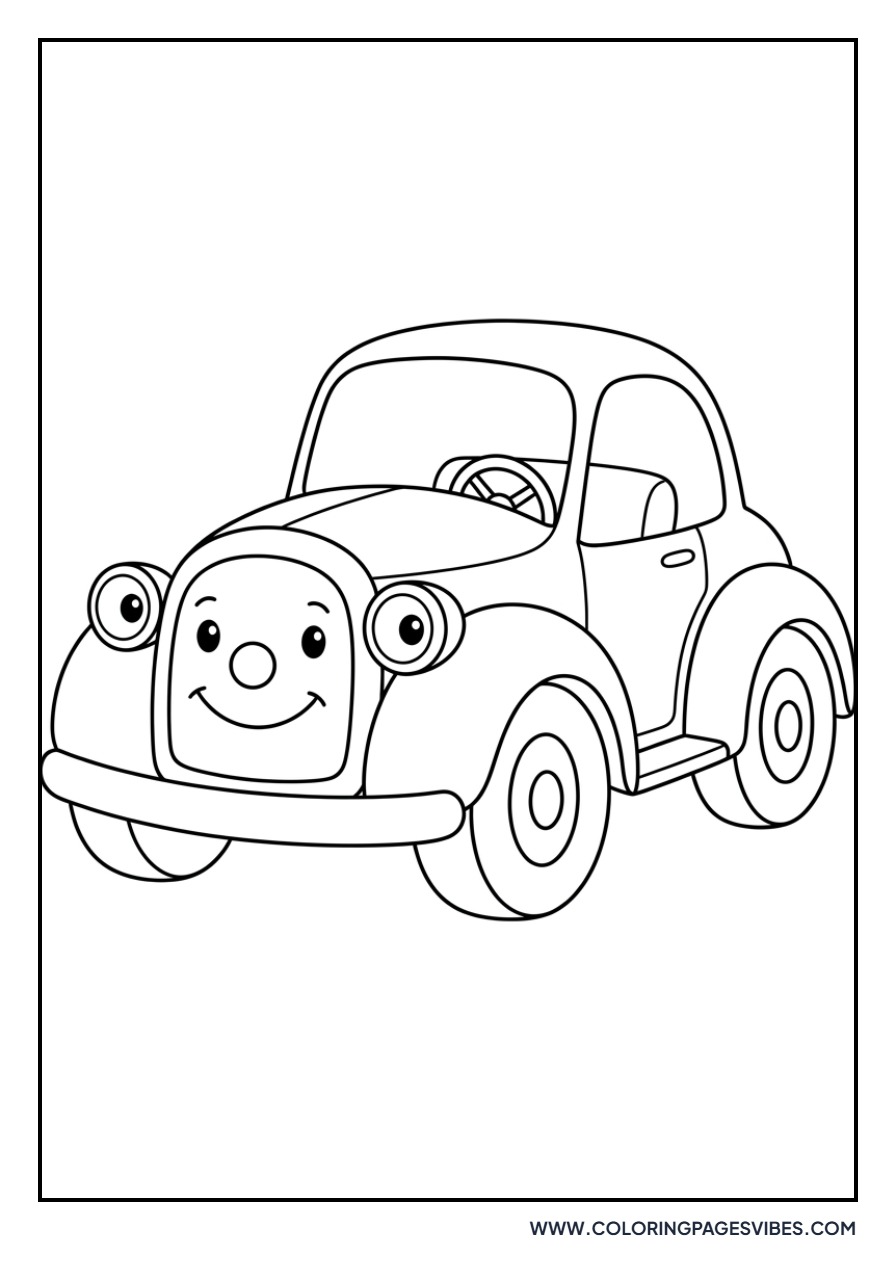 Classic Cartoon Coupe