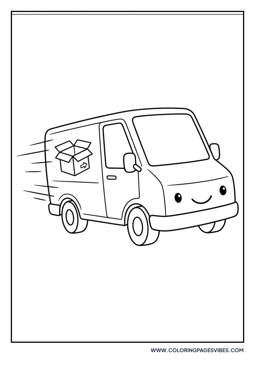 Dashing Delivery Van