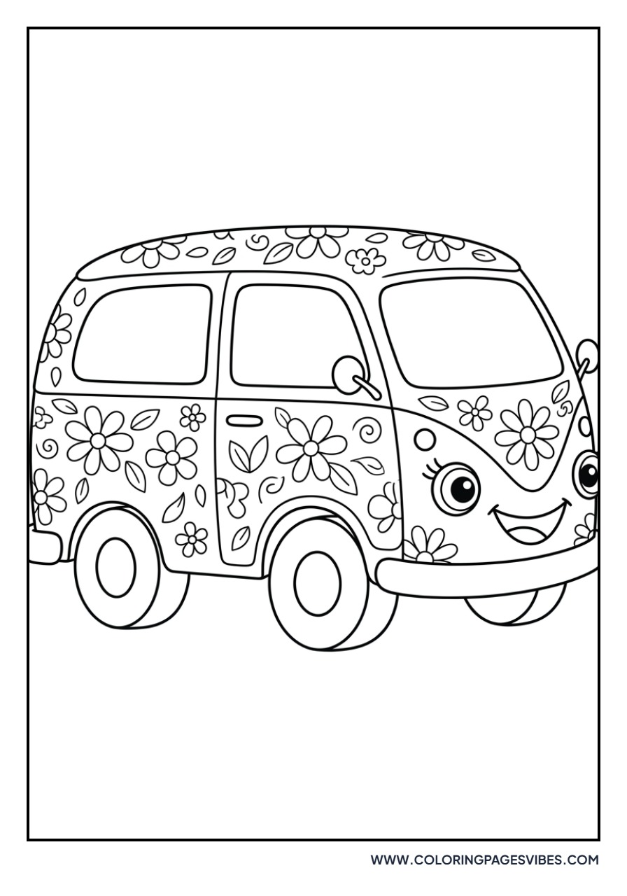 Flower Power Van